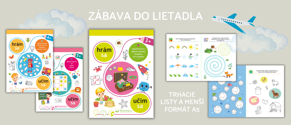pracovné zošity na cesty, pre deti, aktivity